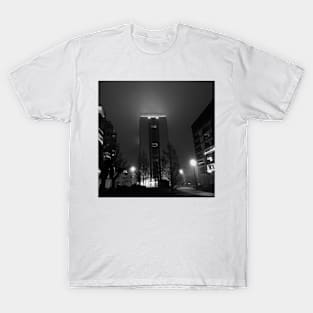 Light in the dark black and white photo T-Shirt